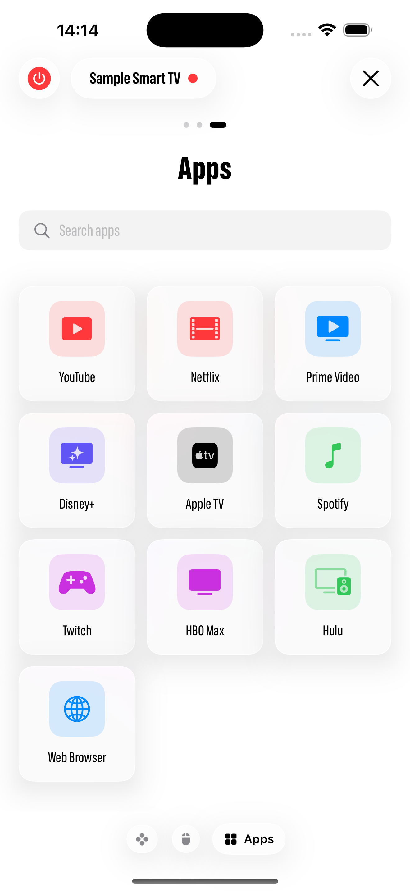 TV Remote App Screenshot 4